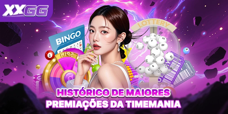 Histórico de maiores premiações da Timemania
