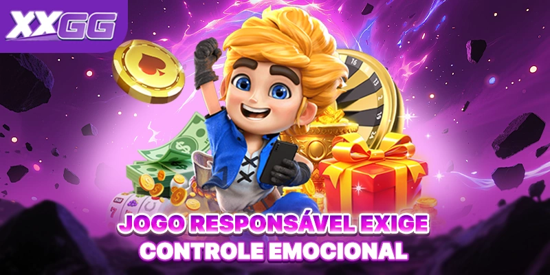 Jogo responsável exige controle emocional Jogo responsável exige controle emocional