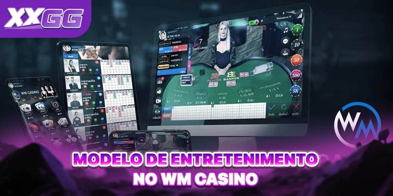 Modelo de entretenimento no WM Casino