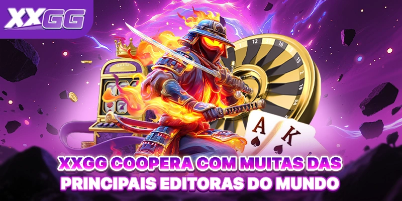 XXGG coopera com muitas das principais editoras do mundo